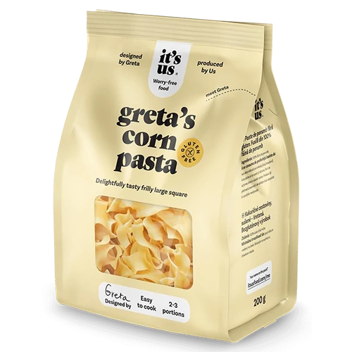 It's us Greta's kukorica tészta nagykocka 200g