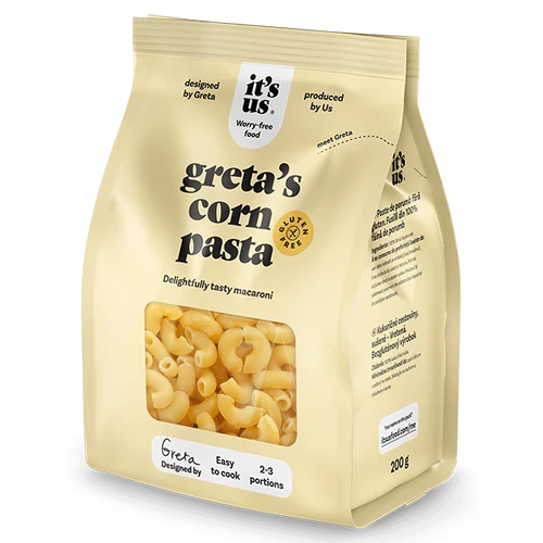 It's us Greta's kukorica tészta szarvacska 200g