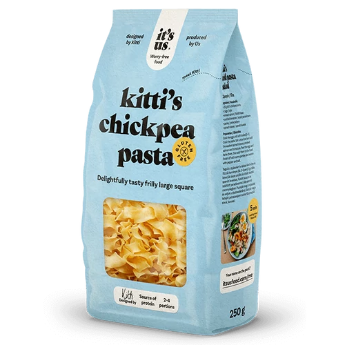 It's us Kitti's csicseriborsó fodros nagy kocka 250g