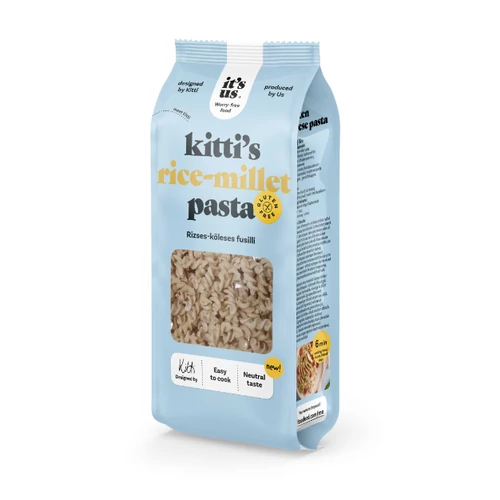 It's us Kitti's rizses-köleses tészta fusilli 200g