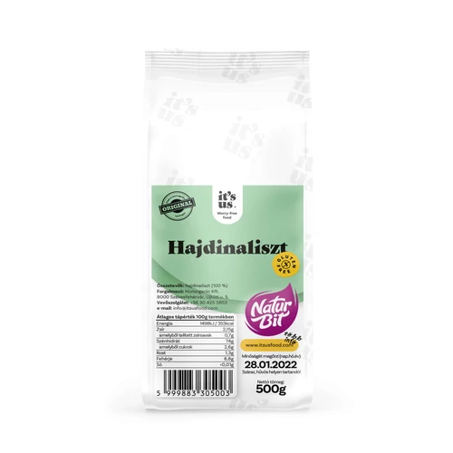 It's us Naturbit hajdina liszt 500g