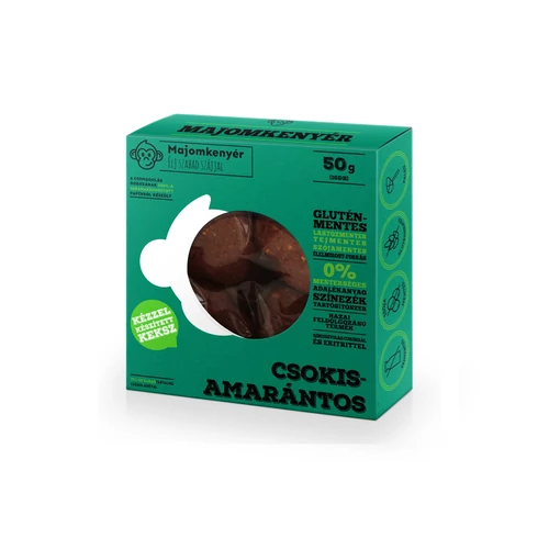 Majomkenyér csokis-amarántos paleokeksz 50g