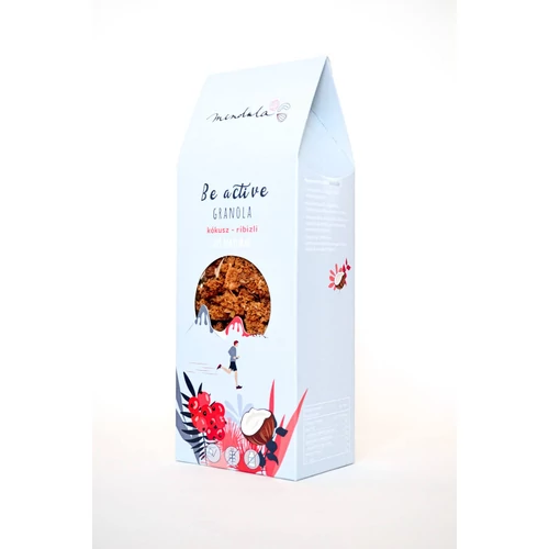 Mendula Be active: kókuszos-ribizlis granola 250g