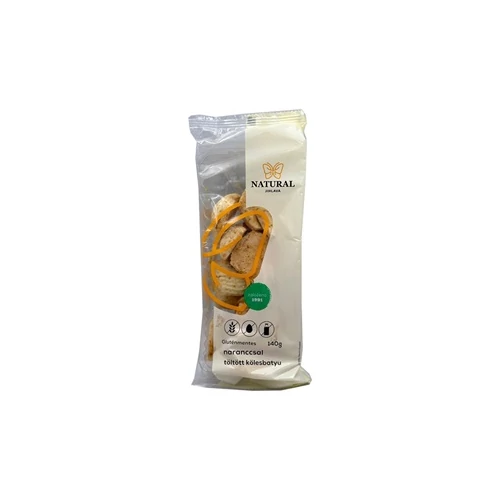 Natural gluténmenets kölesbatyu - narancsos 140g