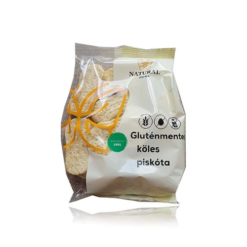 Natural gluténmentes kölespiskóta 150g