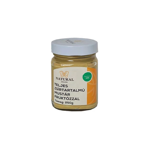Natural mustár 250g
