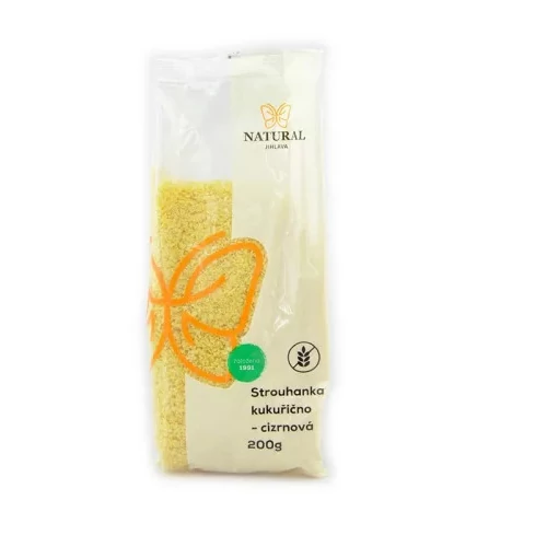 Natural gluténmentes kukorica-csicseriborsó prézli 200g