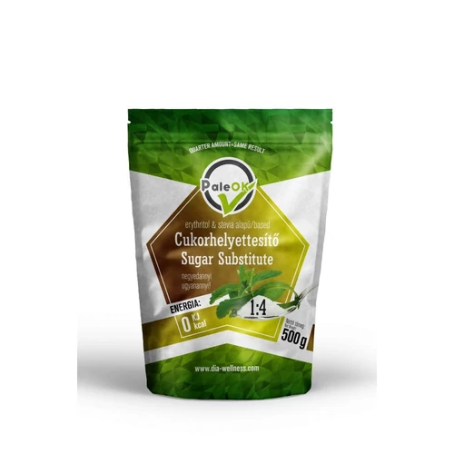 PaleOk cukorhelyettesítő 1:4 0kcal 500g