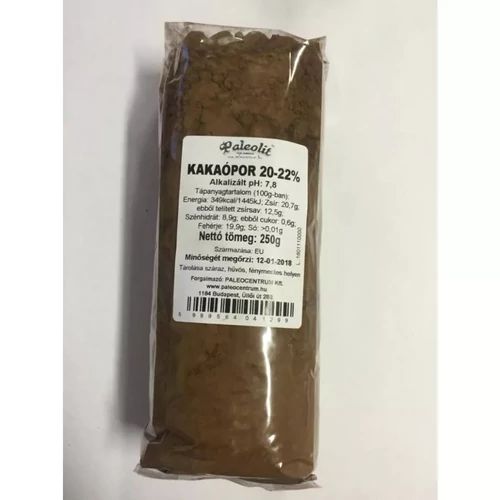 Paleolit alkalizált kakaópor 250g