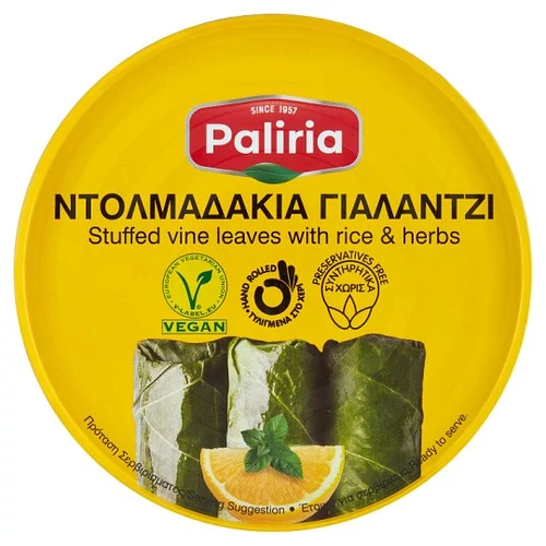 Palirria rizzsel töltött szőlőlevél 280g