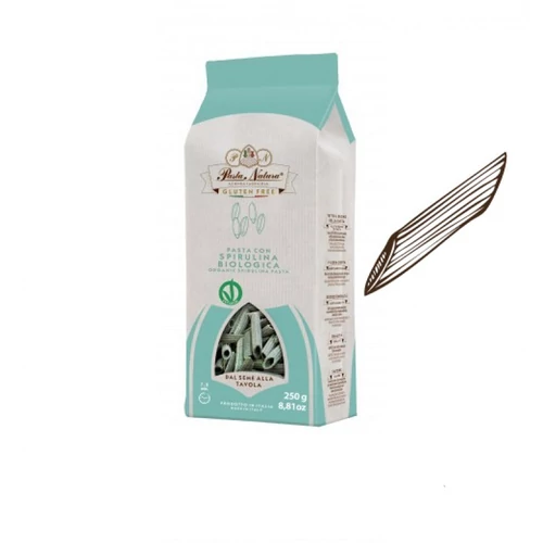 Pasta Natura bio gluténmentes spirulina tészta penne 250g