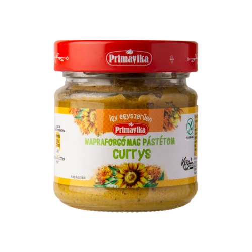 Primavika napraforgómag pástétom curryvel 160g