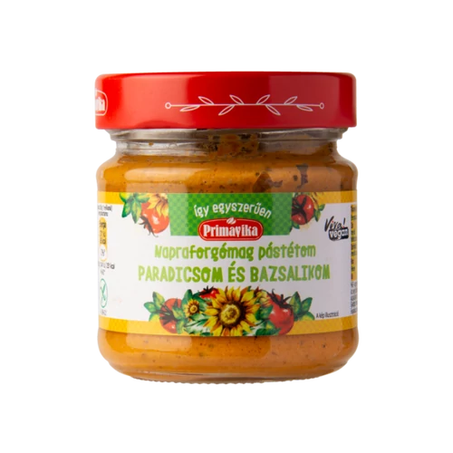 Primavika napraforgómag pástétom paradicsommal és bazsalikommal 160g