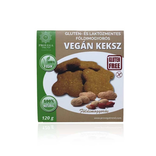 Provagatrend gluténmentes vegán földimogyorós keksz 120g