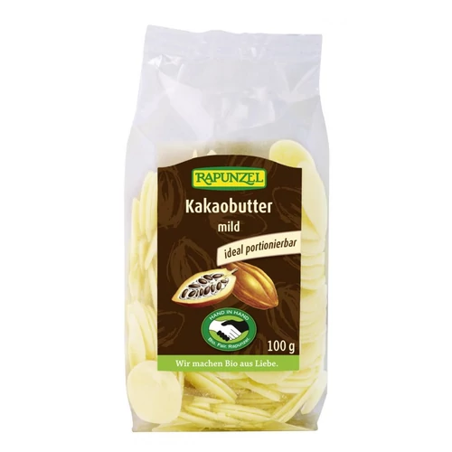 Rapunzel bio kakaóvaj pasztilla 100g