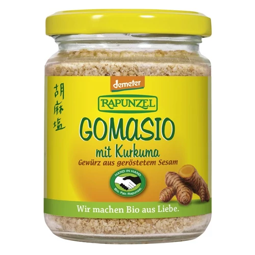 Rapunzel bio Gomasio szezámsó kurkumával 100g