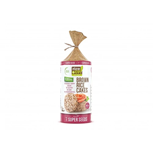 Rice Up barna rizs szelet 7 szupermagvas 120g