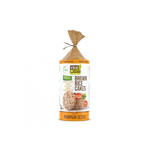 Rice Up barna rizs szelet tökmaggal 120g