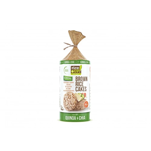 Rice Up barna rizs szelet chia maggal és quinoával 120g