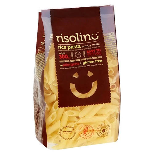 Risolino gluténmentes rizstészta penne 300g