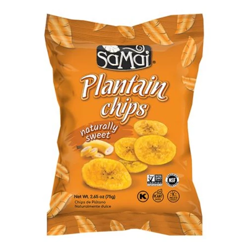 Samai Plantain főzőbanán chips - természetesen édes 75g