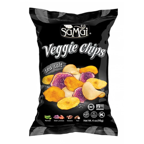 Samai Veggie vegyes zöldség chips - rainforest - tengeri sós 57g