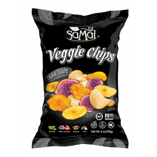 Samai Veggie vegyes zöldség chips - rainforest - tengeri sós 115g