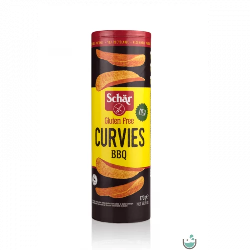 Schär Curvies Original gluténmentes BBQ chips 170g