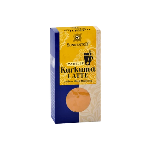 Sonnentor bio kurkuma-latte vanília 60g