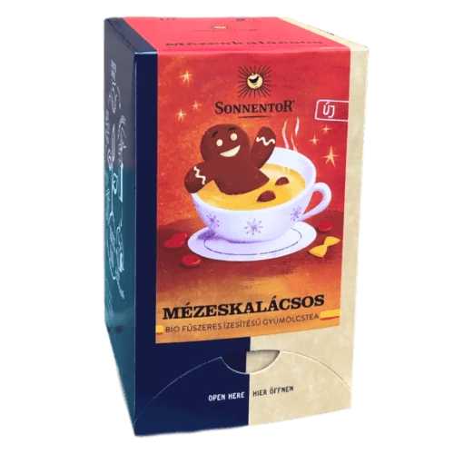 Sonnentor bio mézeskalács fűszeres gyümölcstea - 18filter 32g