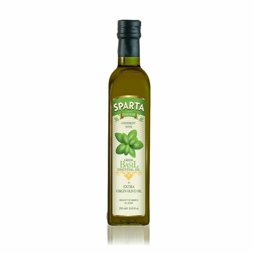 Sparta extra szűz olívaolaj bazsalikommal 250ml