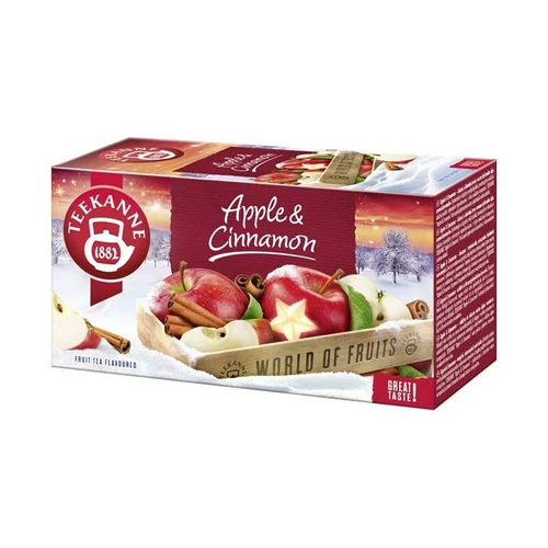 Teekanne Apple Cinnamon - almás fahéjas gyümölcstea - 20 filter 45g