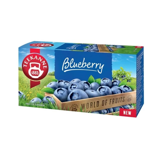 Teekanne Blueberry - áfonya ízű gyümölcstea - 20 filter 45g