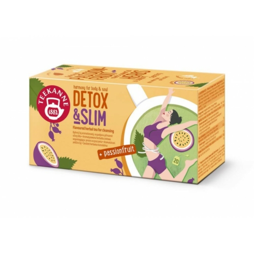 Teekanne Detox &amp; Slim passionfruit tisztító tea - 20 filter 32g