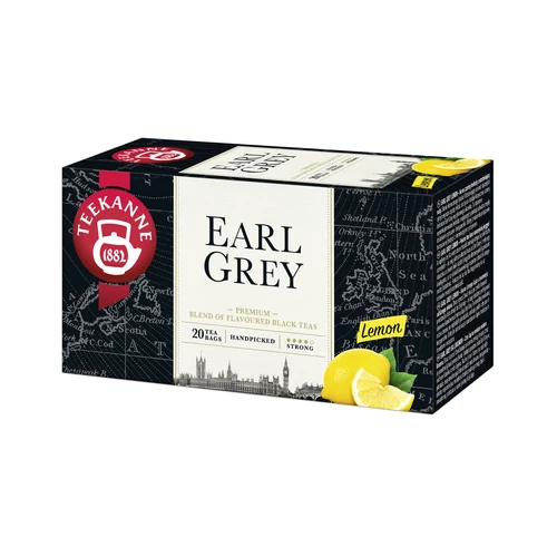 Teekanne Earl Grey Lemon - citromos earl grey fekete tea - 20 filter 33g