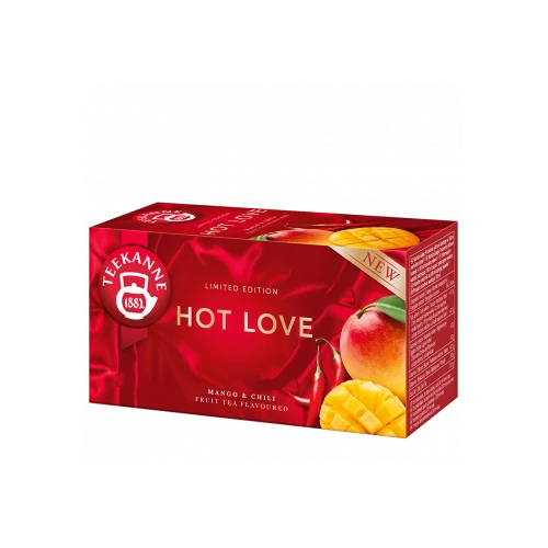 Teekanne Hot Love tea- 20 filter 40g