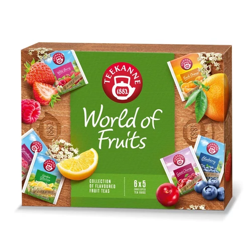 Teekanne World of Fruits gyümölcstea válogatás - 30 filter 68,75g