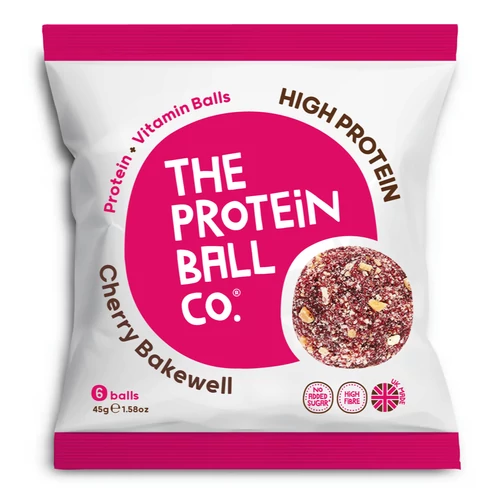 The Protein Ball Co. cseresznye és mandula protein golyók 45g