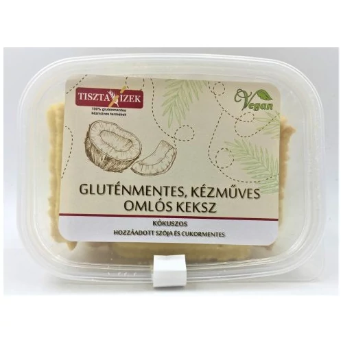Tiszta Ízek gluténmentes kókuszos keksz 180g