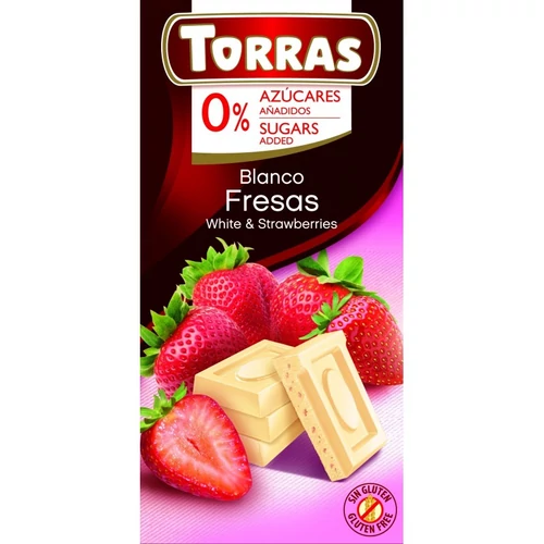 Torras epres fehércsokoládé 75g