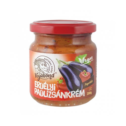 Vegabond erdélyi padlizsánkrém, paprikás 200g