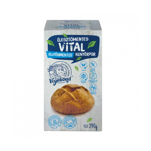 Vegabond kenyérpor élesztőmentes Vitál 290g