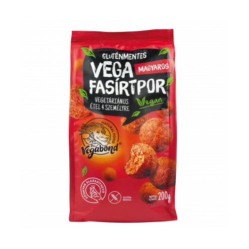 Vegabond vegafasirtpor, gluténmentes, magyaros 200g