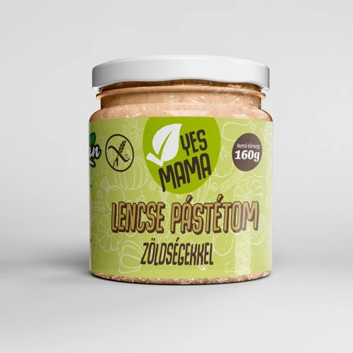 YesMama lencse pásétom zöldségekkel 160g