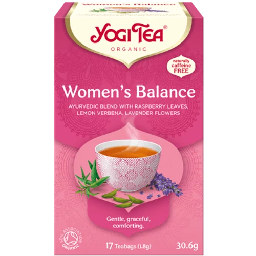 Yogi Tea Women's Balance - női egyensúly bio tea - 17 filter 30,6g