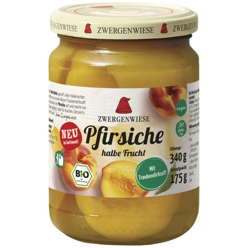 Zwergenwiese bio őszibarack befőtt 340g