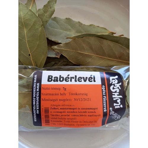 Lakshmi babérlevél egész 7g csomagolással
