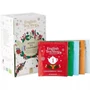 English Tea Shop Adventi teaválogatás filterek a teadoboz mellett